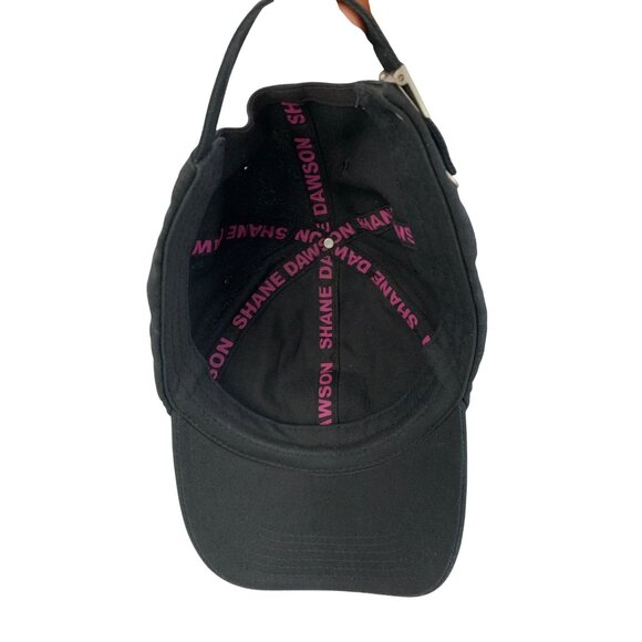Shane Dawson Pig Embroidered Adjustable Dad Hat Cap Black & Pink EUC 8234 - Picture 5 of 9